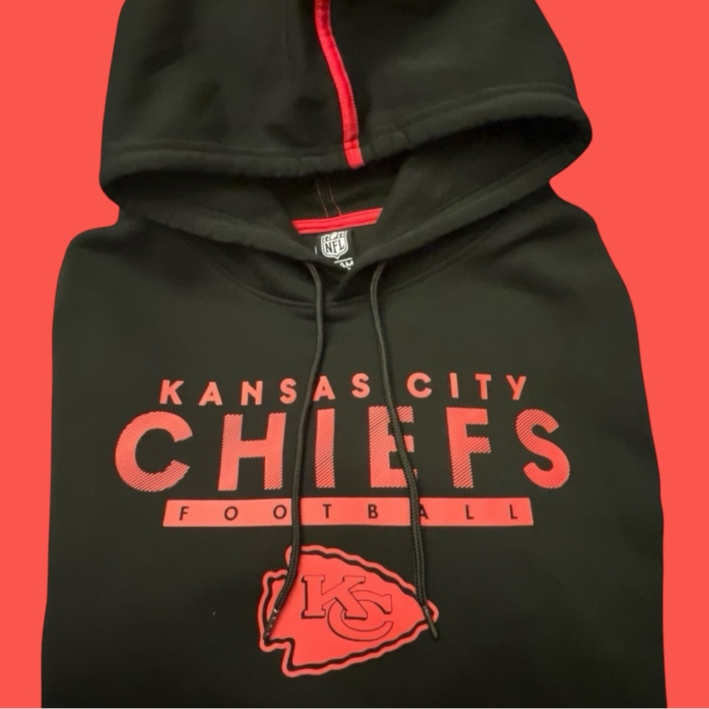 Kansas City Chiefs Hoodie LG Kansas City Chiefs Sweatshirt NFL KC Chiefs NWT NEW